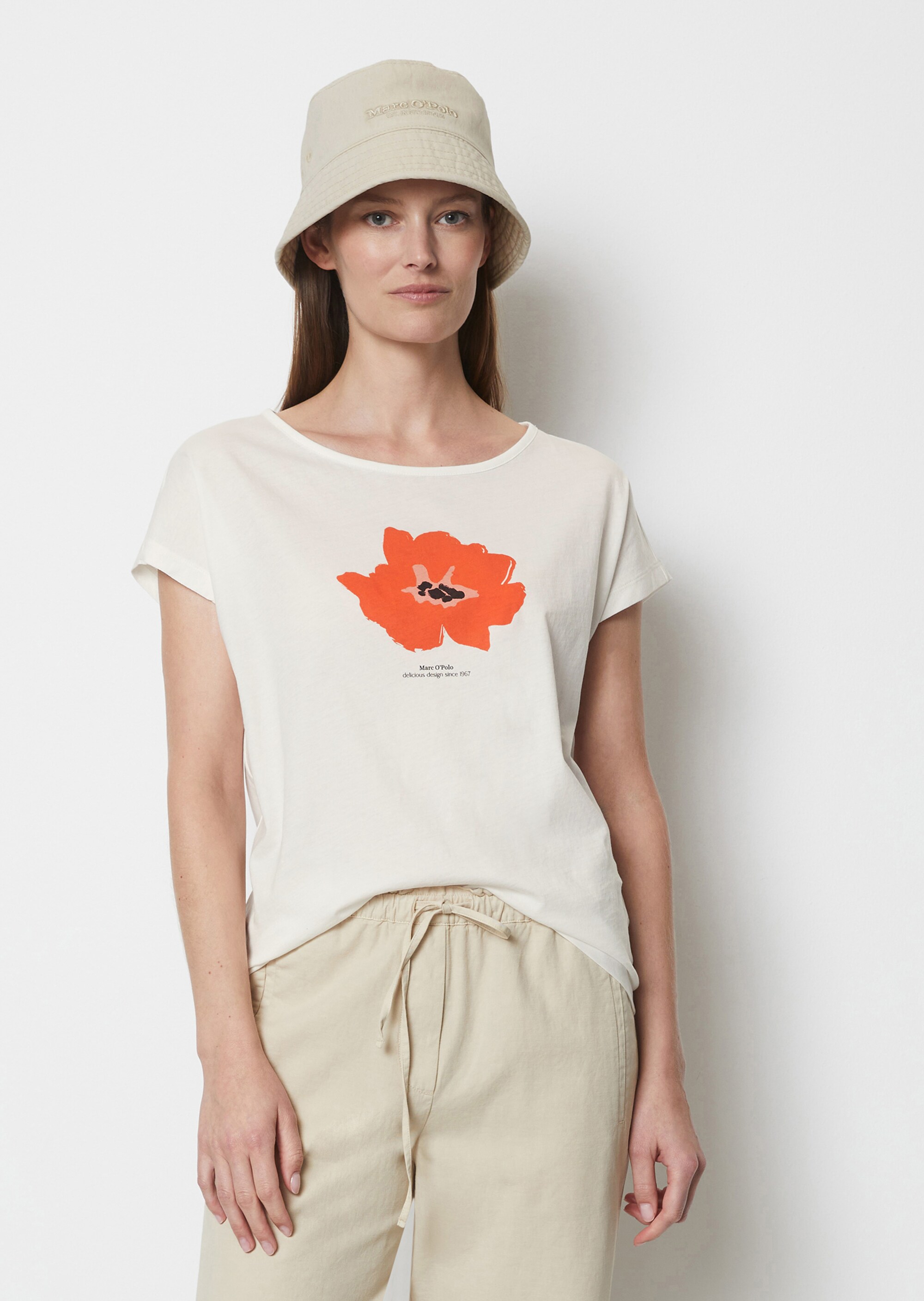T-Shirt relaxedaus leichtem Single Jersey