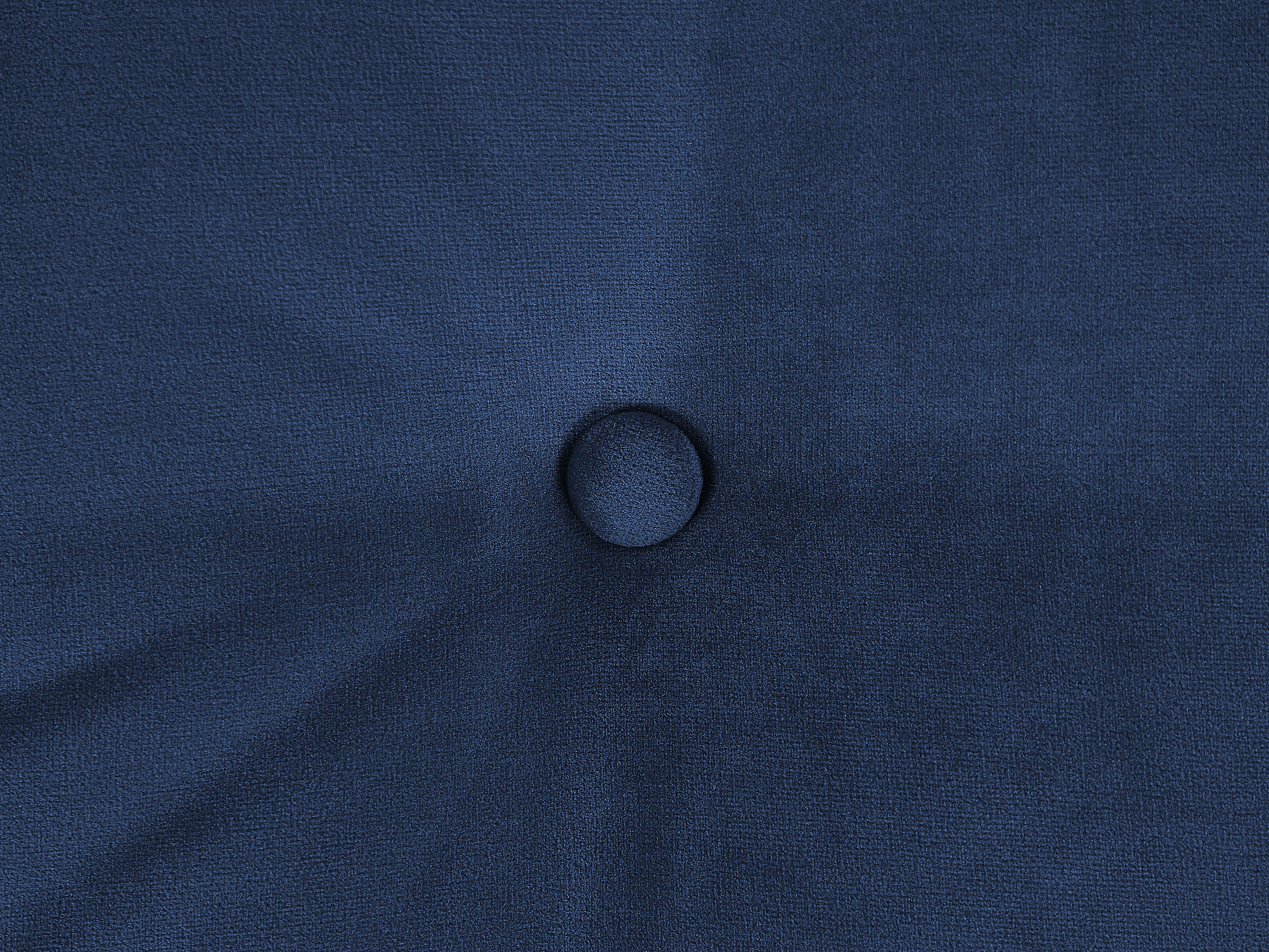 Bank 3-zits LENVIK Fluweel Marineblauw