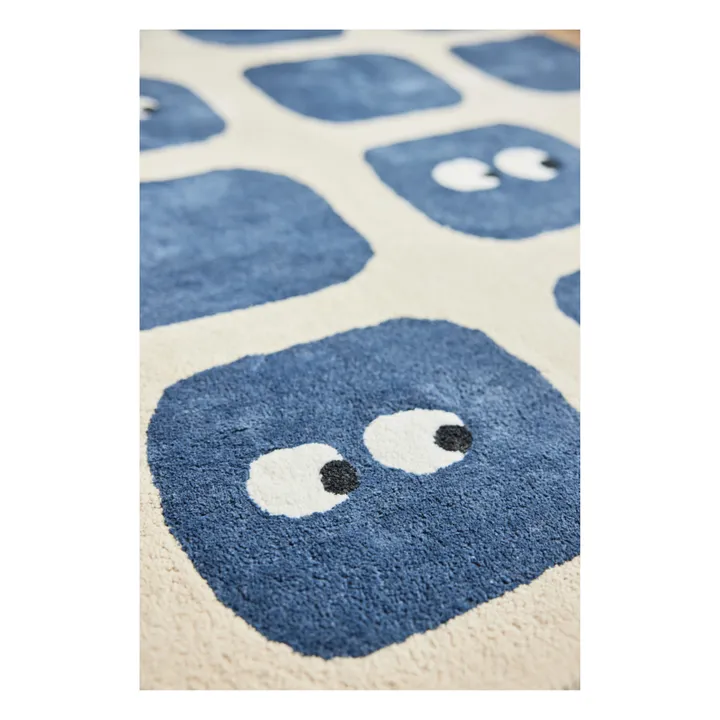 Bleuu-studio Tapis Bidules | Bleu marine