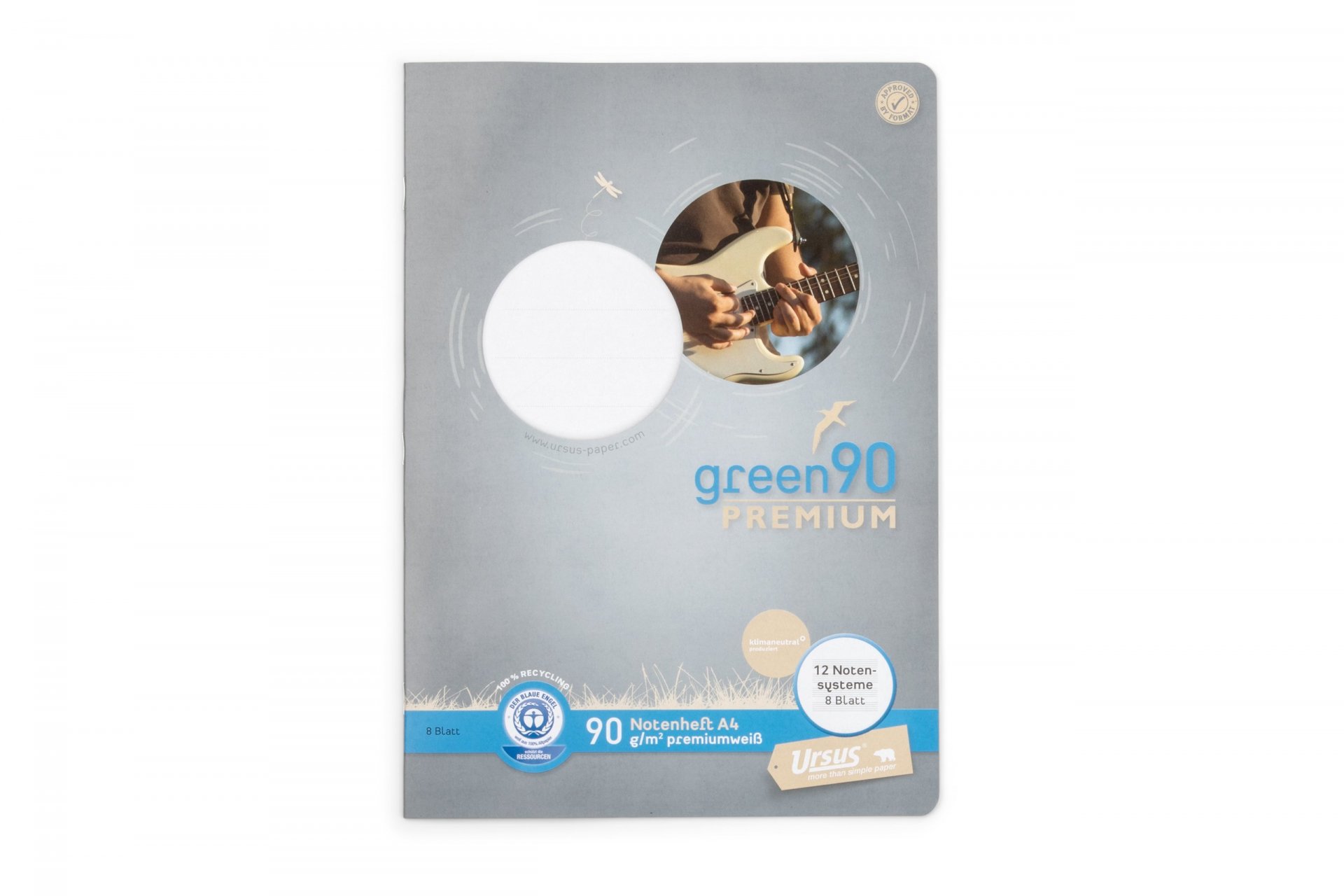 Staufen Notenheft Recycling green90 Premium