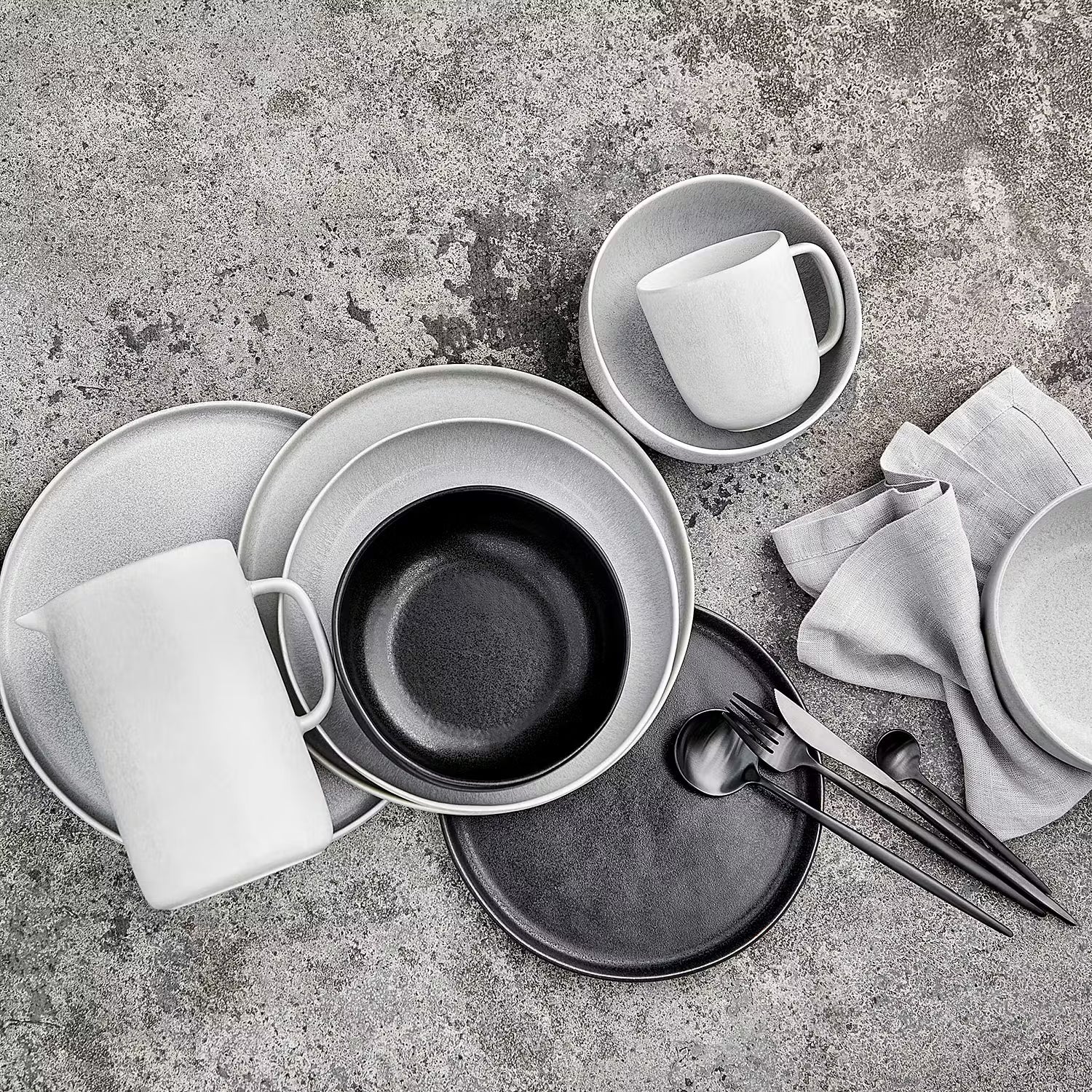 CASA NOVA Frühstücksteller 4er-Set