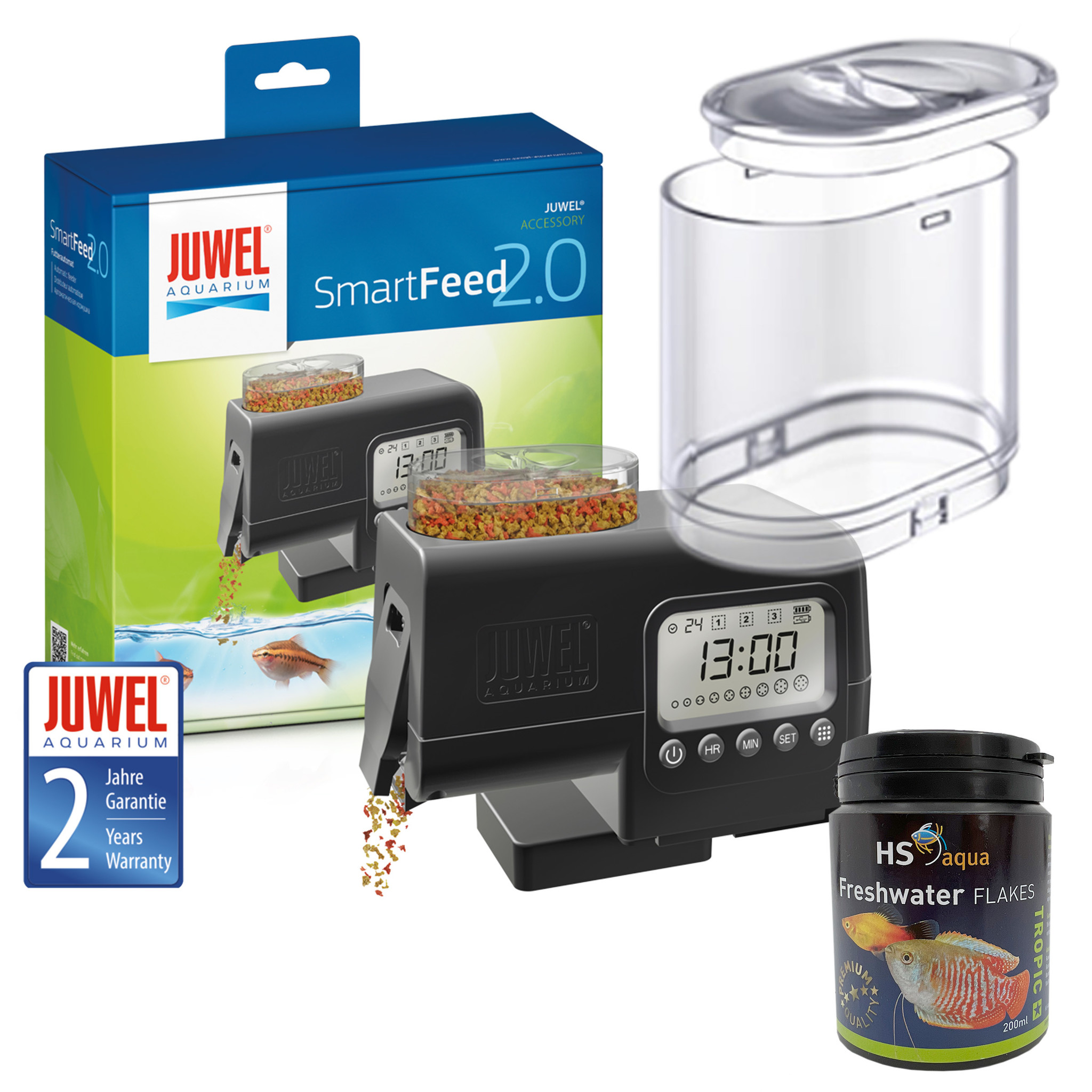 Juwel SmartFeed 2.0 Complete Start Set | Met Gratis Visvoer
