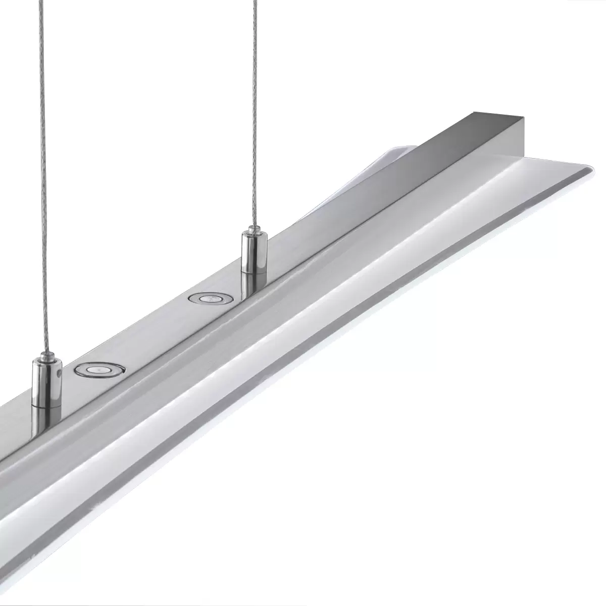 LED-Pendelleuchte Smash weiss