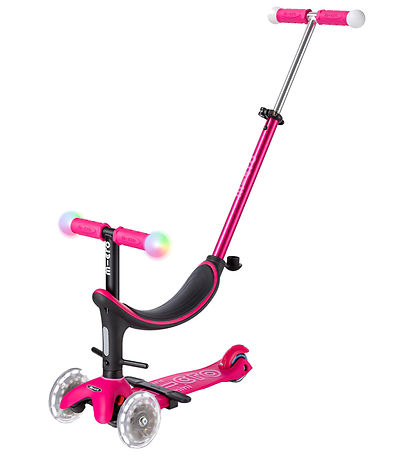 Micro Tretroller - Mini2grow Deluxe Magie LED - Pink