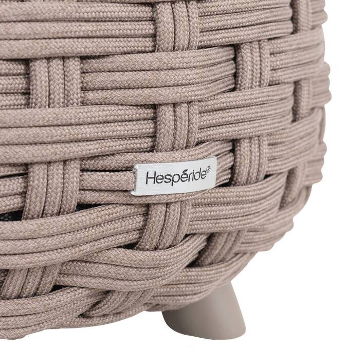 Pouf de jardin rond OBBAE Café