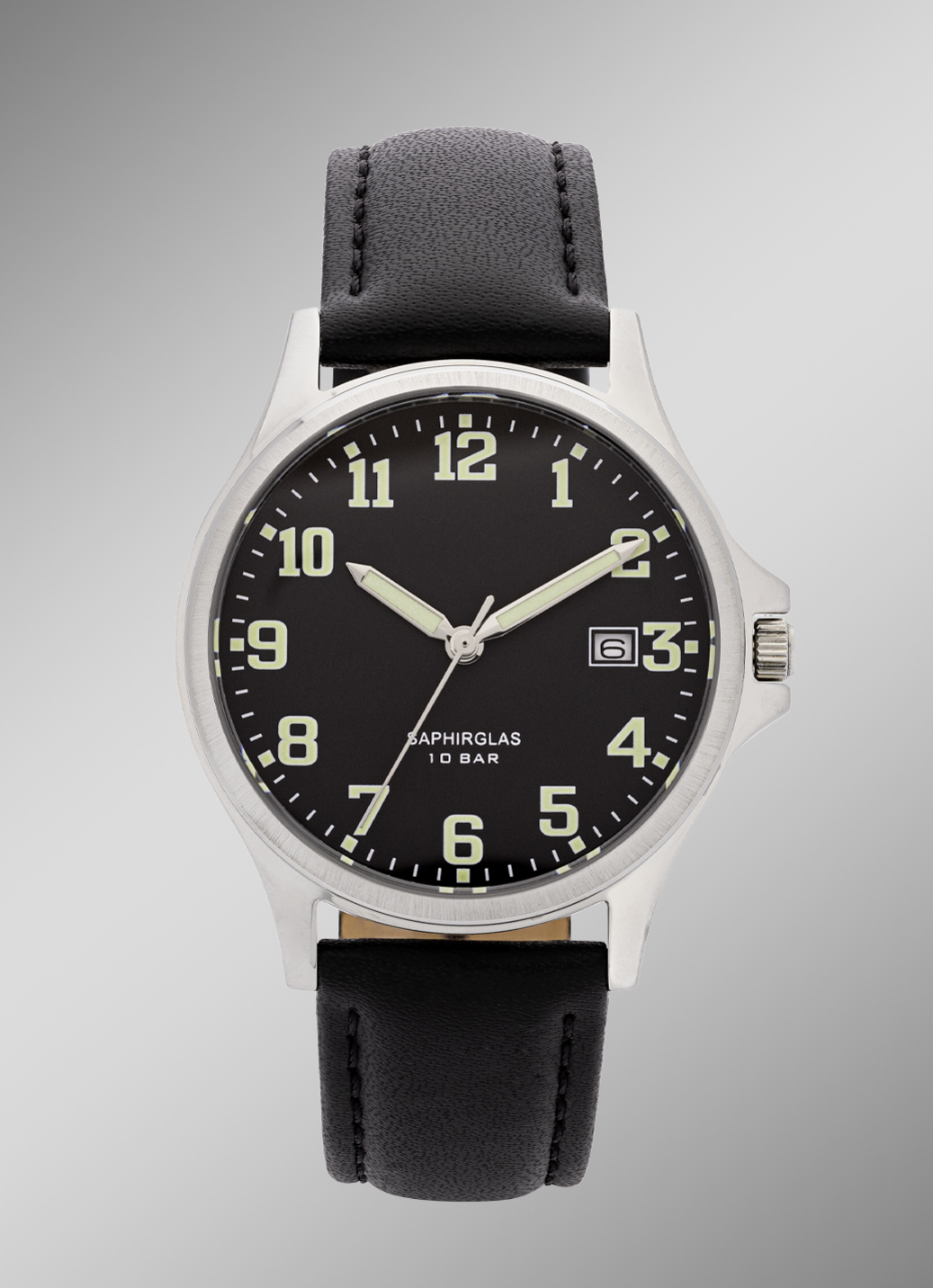 Beliebte Para-Quartz-Herrenuhr