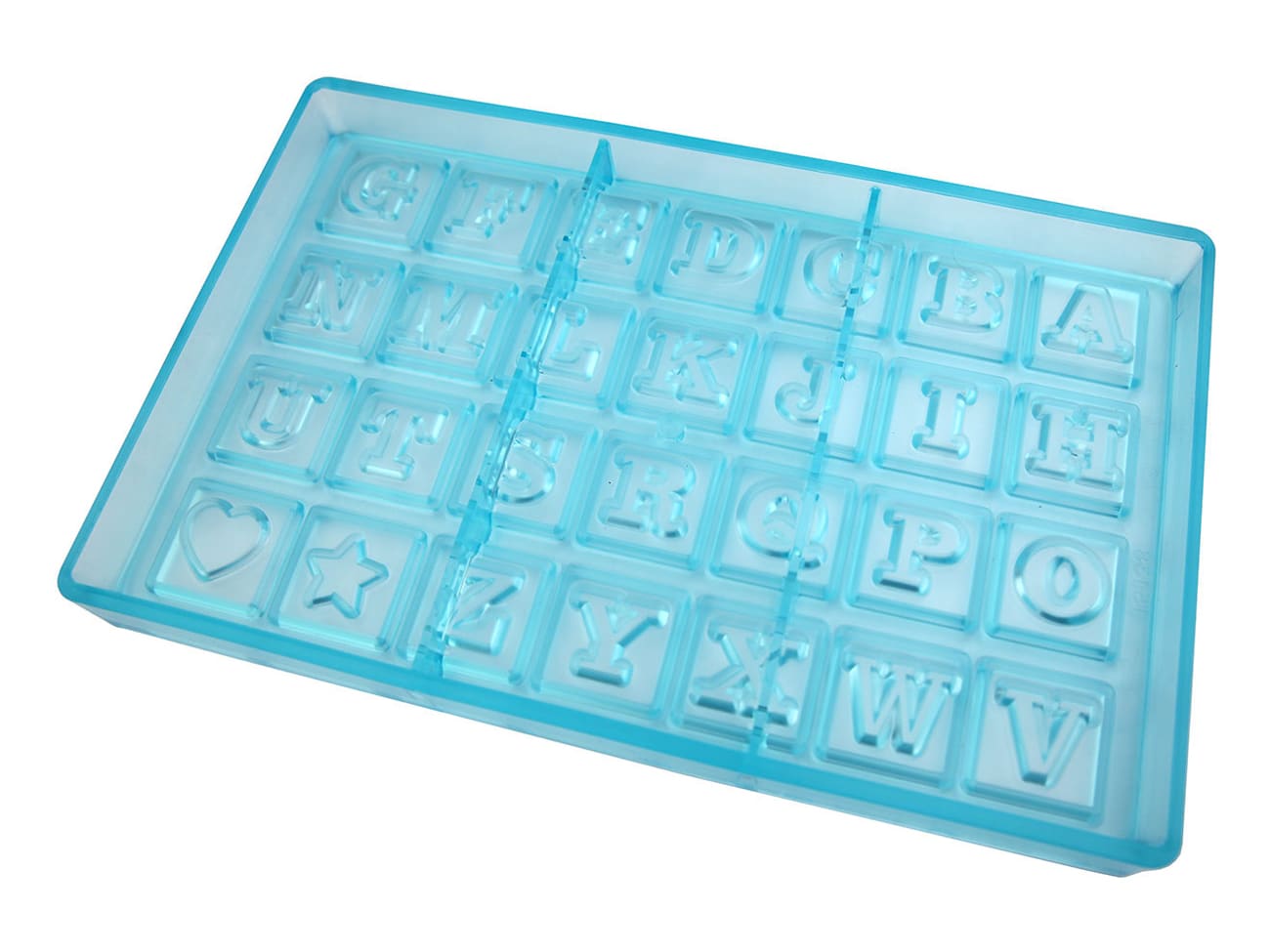 Moule chocolat - 26 lettres