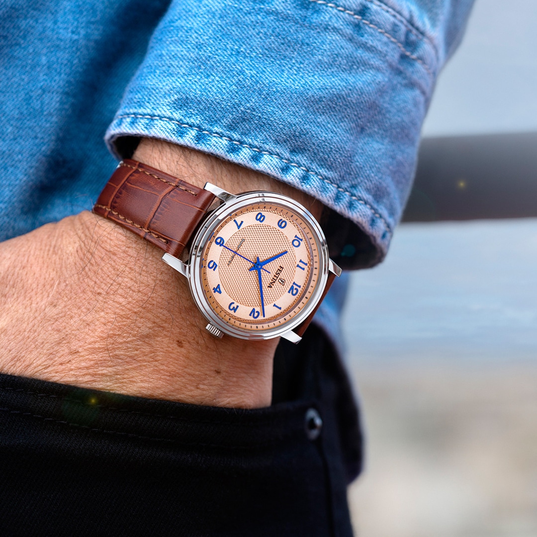 Festina Solar Energy Braun / Rosé 41mm