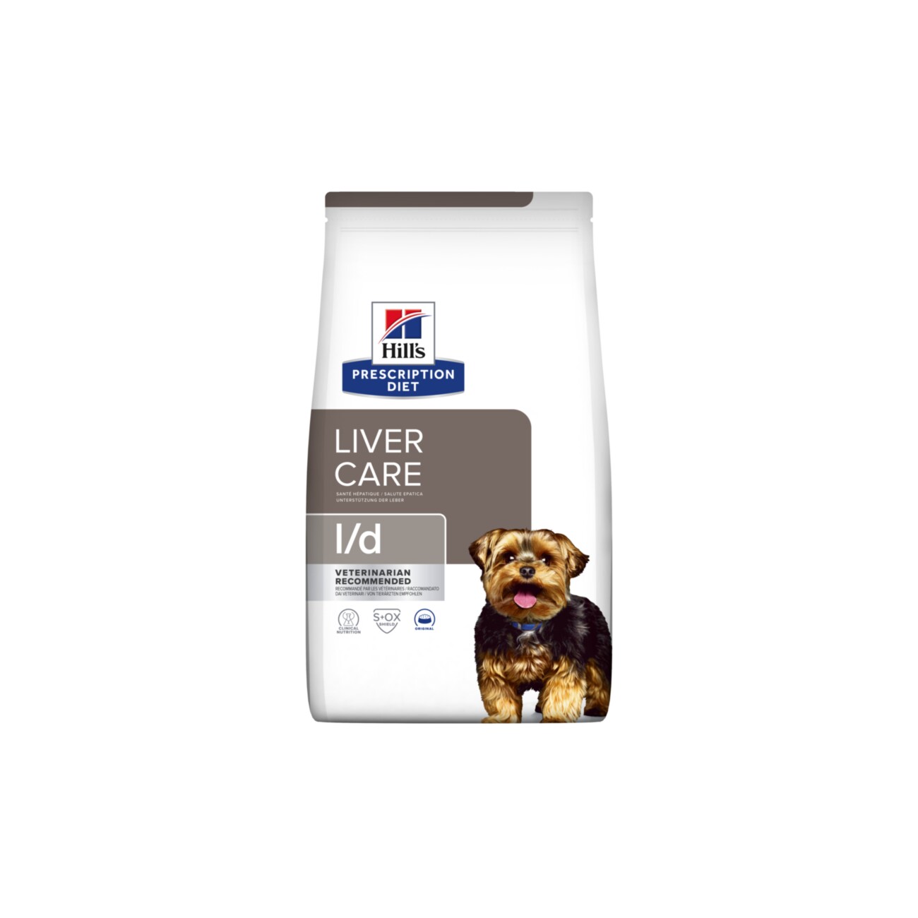 Hill's PRESCRIPTION DIET l/d Trockenfutter Hund zur Unterstützung der Leber 4 kg