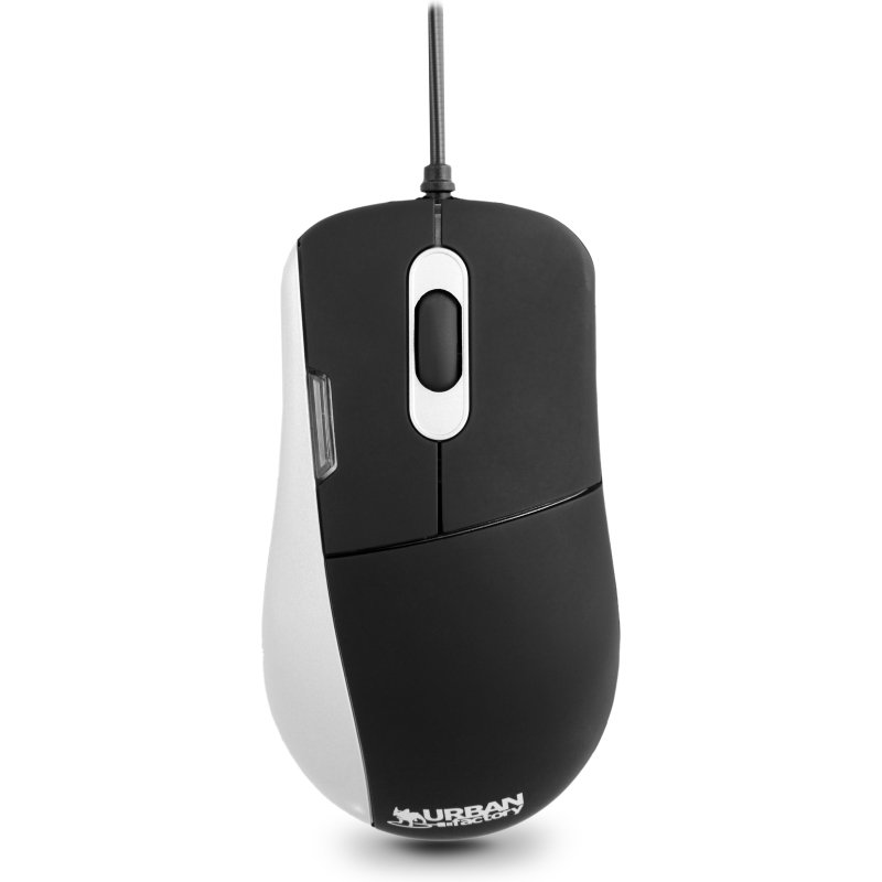 Urban Factory Desktop Silk Mouse souris Bureau Ambidextre USB Type-A Optique 800 DPI
