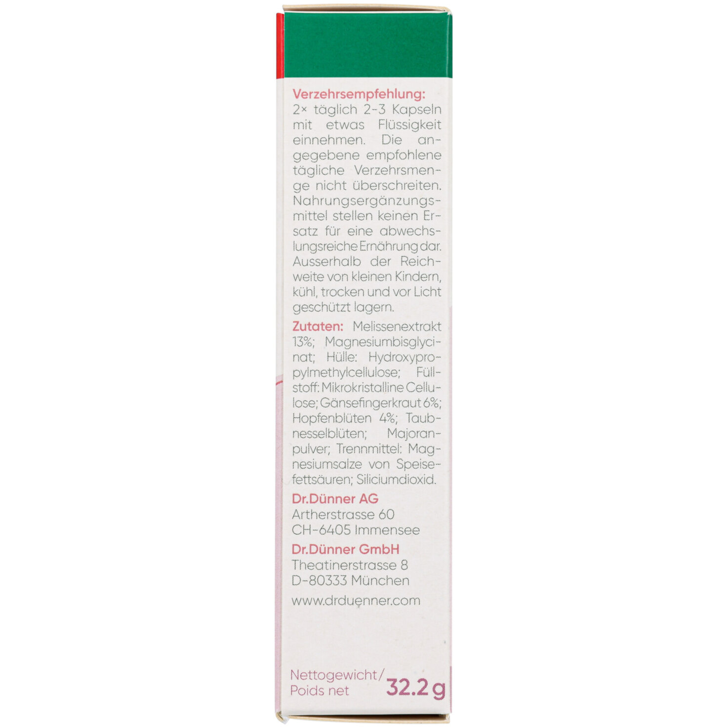 Dr.Dünner pourelle Period Relax 60 Stück