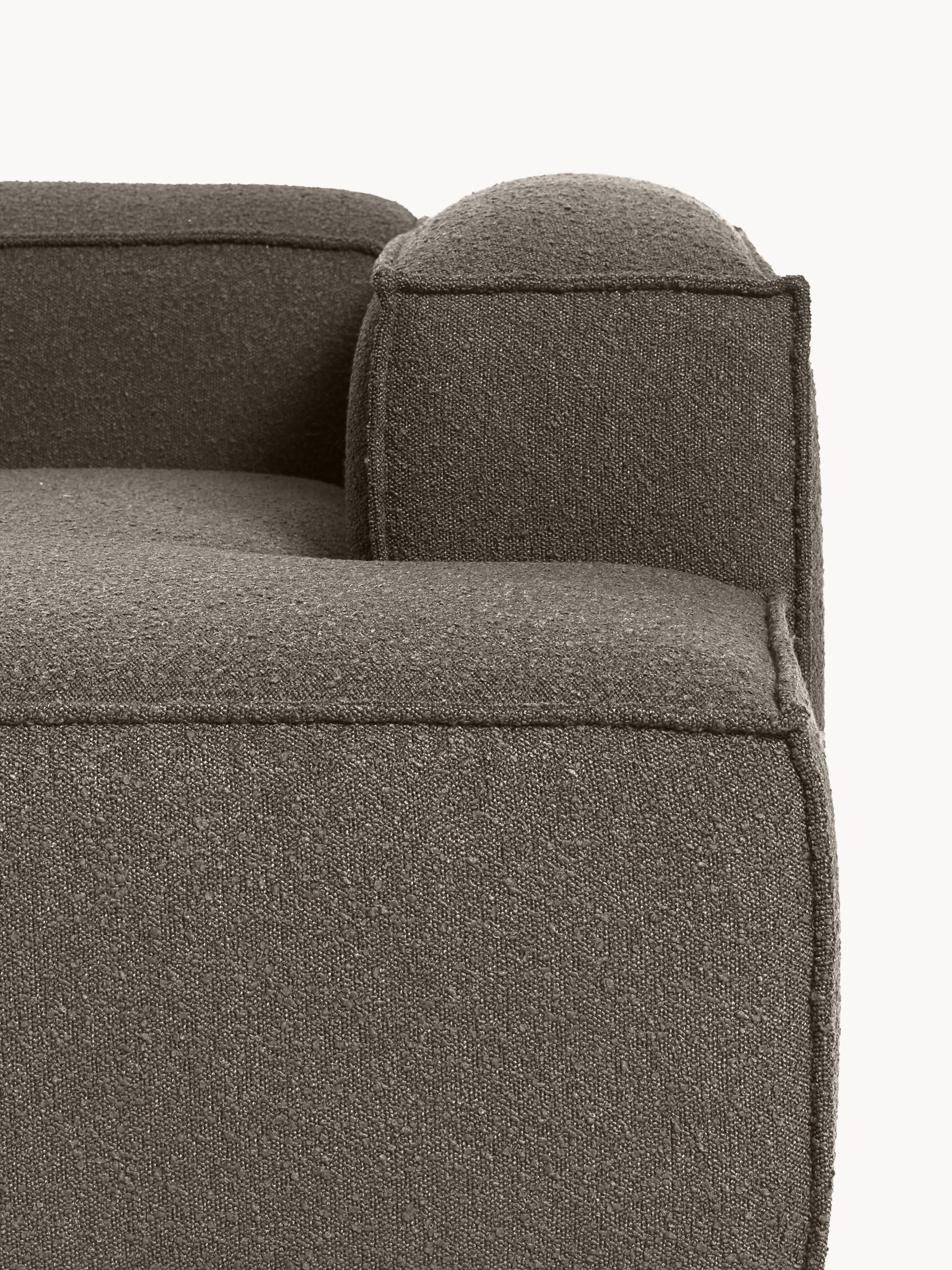 Bouclé modulaire hoekbank Lennon (2-zits)