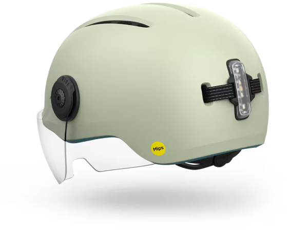MET Vibe On Mips Cykelhjelm, Moss Gray/Matt