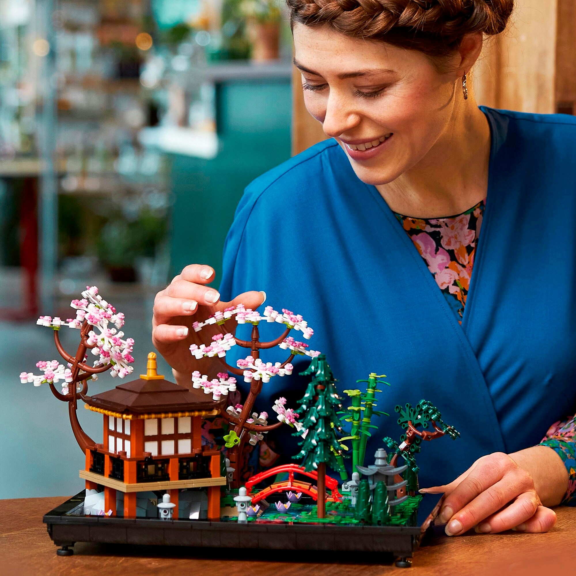 LEGO Konstruktionsspielzeug Icons Garten der Stille