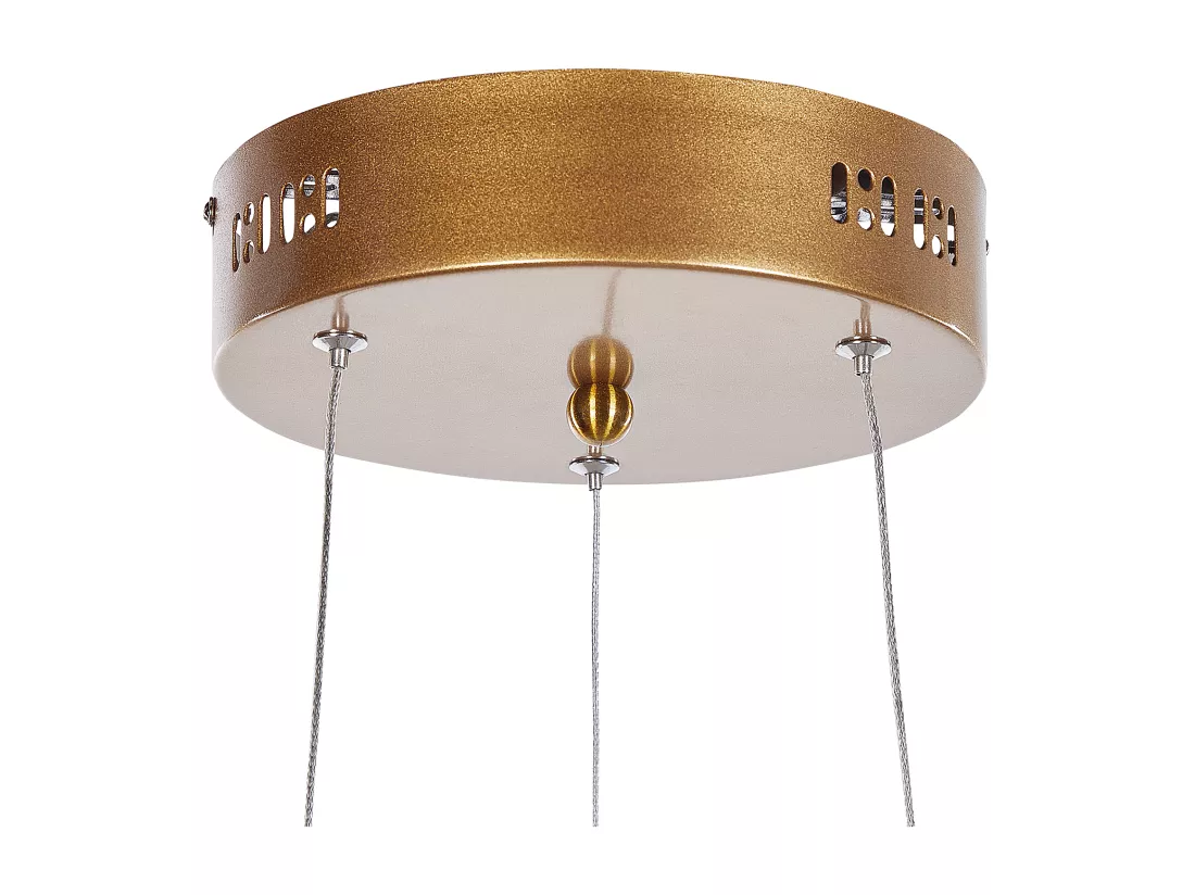 Lampe LED suspendue WANLI Métal Doré