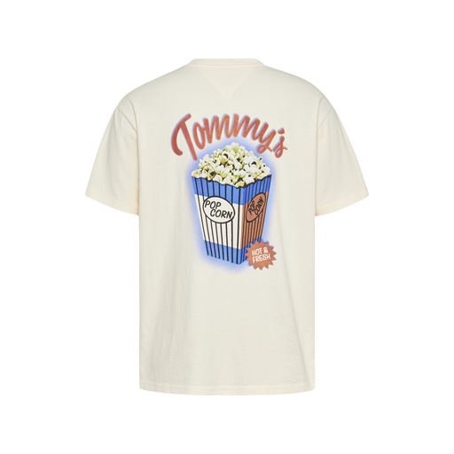 Tommy Jeans Novelty 2 T-shirt, Ancient White, XL