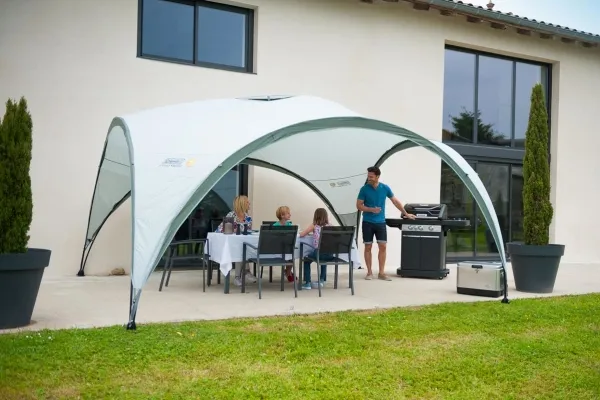 Coleman Event Shelter XL, Hvid, Monokromatisk, Polyester, Stål, 4500 x 4500 m, 22 kg