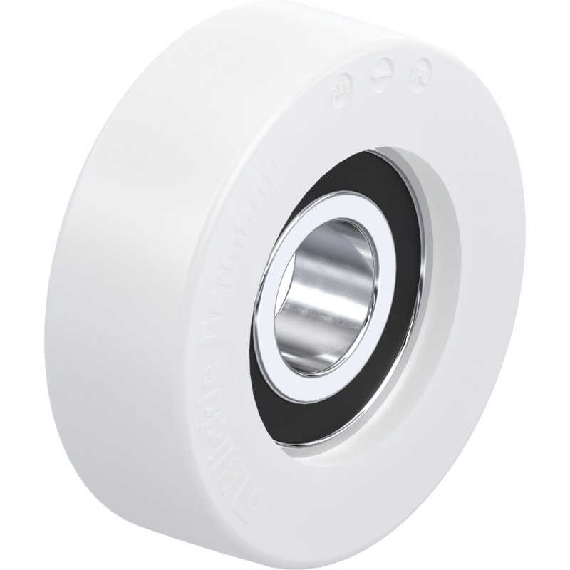 BLICKLE - Galet guide Ø 60mm bandage polyamide PA 6.6 215kg - FPO 60x20/17-12K