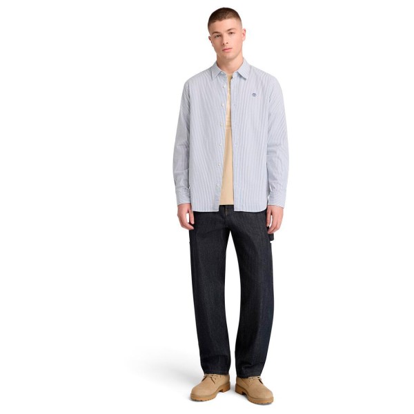 Timberland - L/S Seersucker Striped Shirt Regular - Chemise