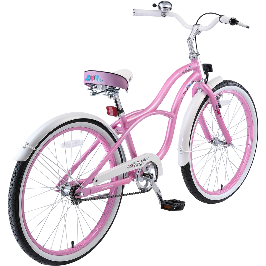 Bikestar Kinderrad 24 Zoll Cruiser pink