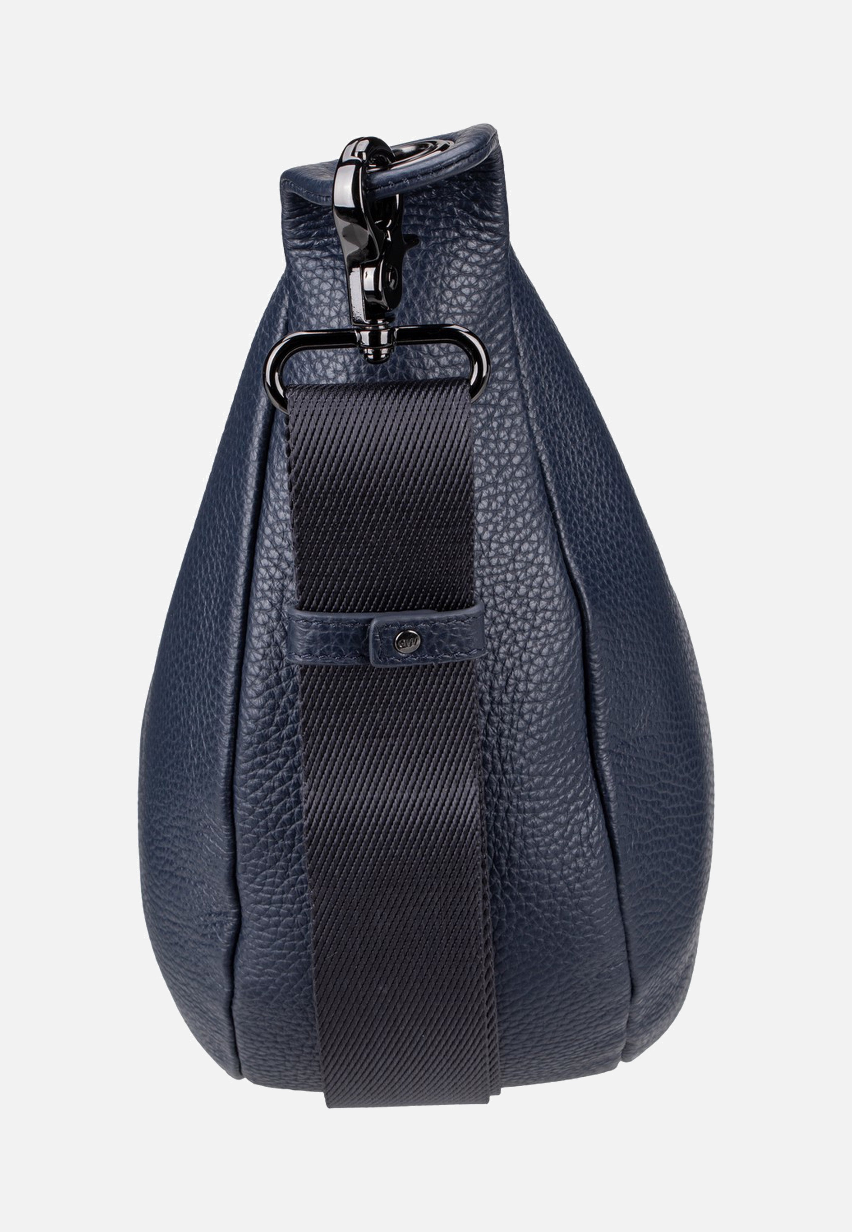 Mellow Leather Hobo FZT03 Dress Blue - Hobo Bag