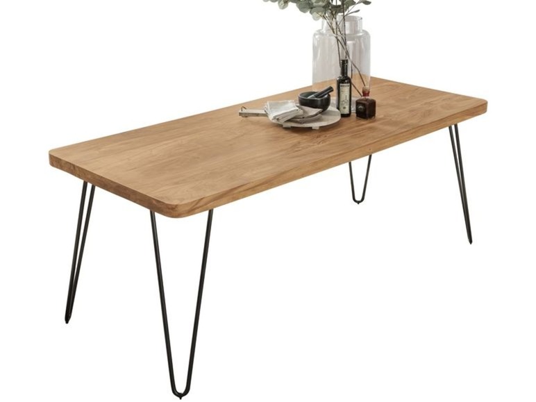 Eettafel, 160 / 200 x 80 cm