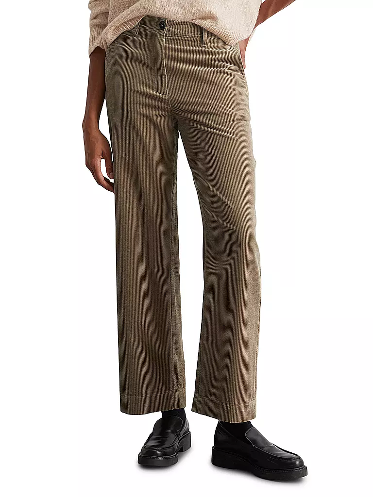 MARC O'POLO Cordhose 7/8 braun