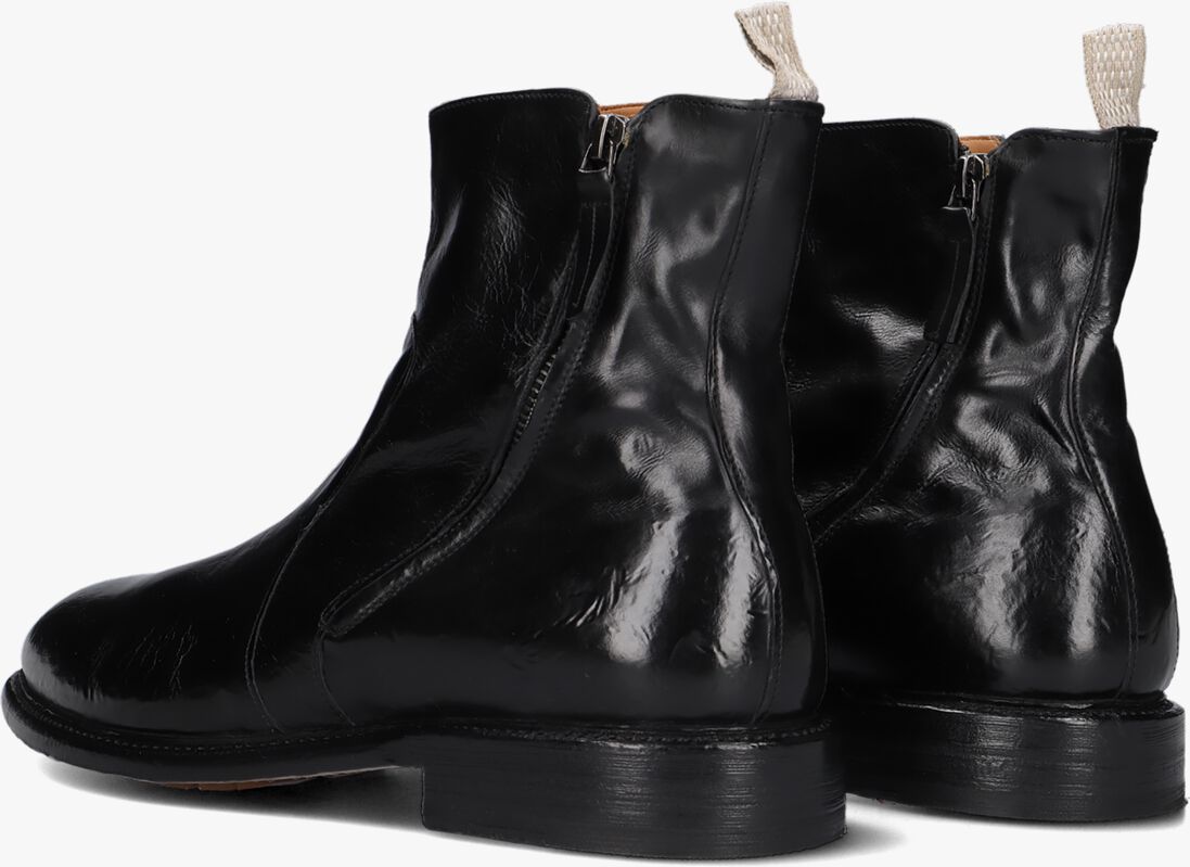 CORDWAINER zwarte cordwainer enkellaarsjes 23019
