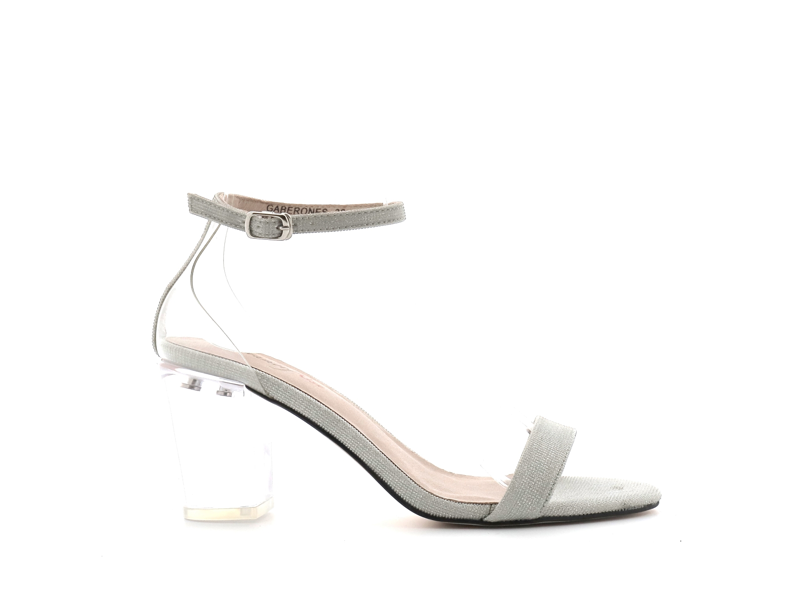 Metamorf ose-GABERONES Glitter Argent
