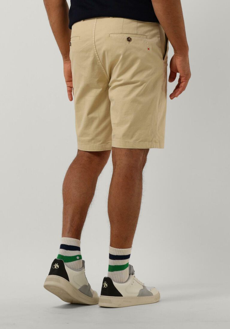 SCOTCH & SODA zand scotch & soda korte broek stuart - garment dye pima cotton short