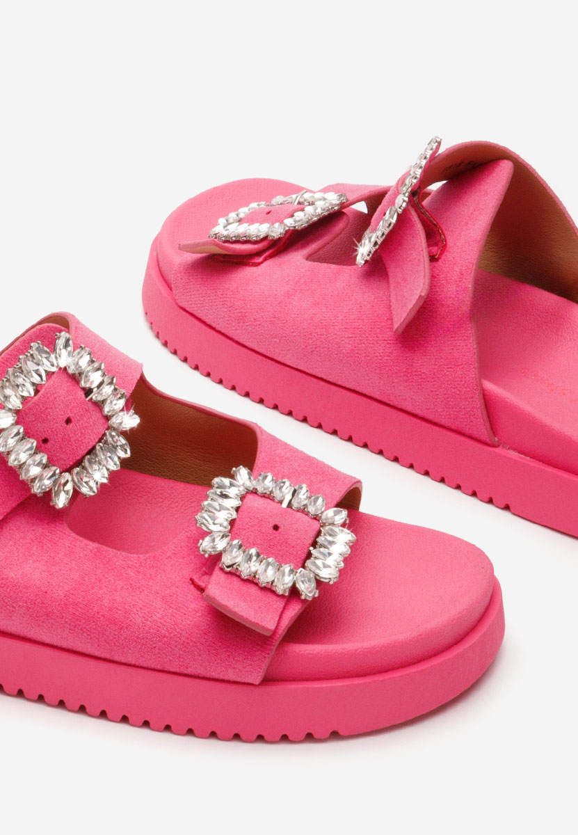 Mules femme fuchsia Galena