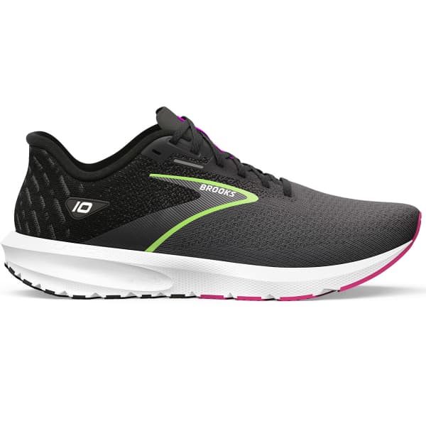 Chaussure trail BROOKS LAUNCH 10 W BLACK/BLACKENED PEARL/GREEN
