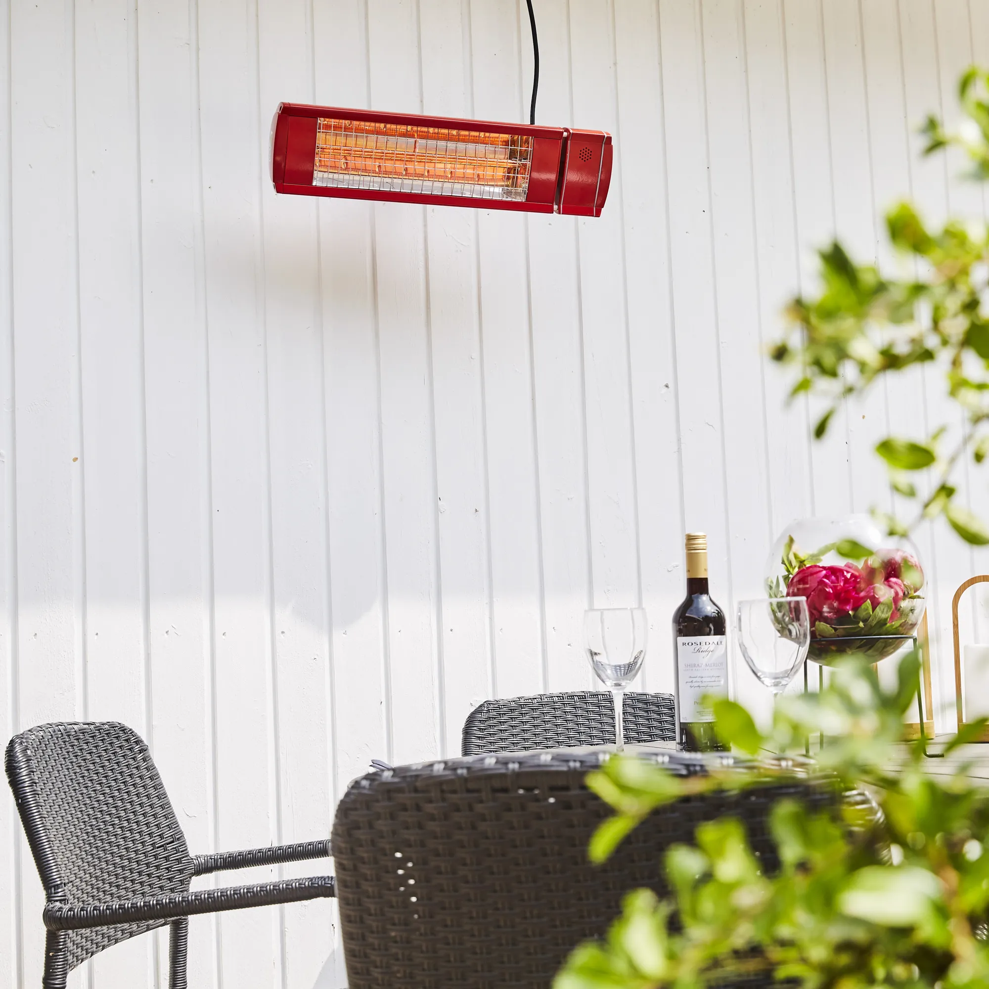 HEAT1 Terrassevarmer til væg