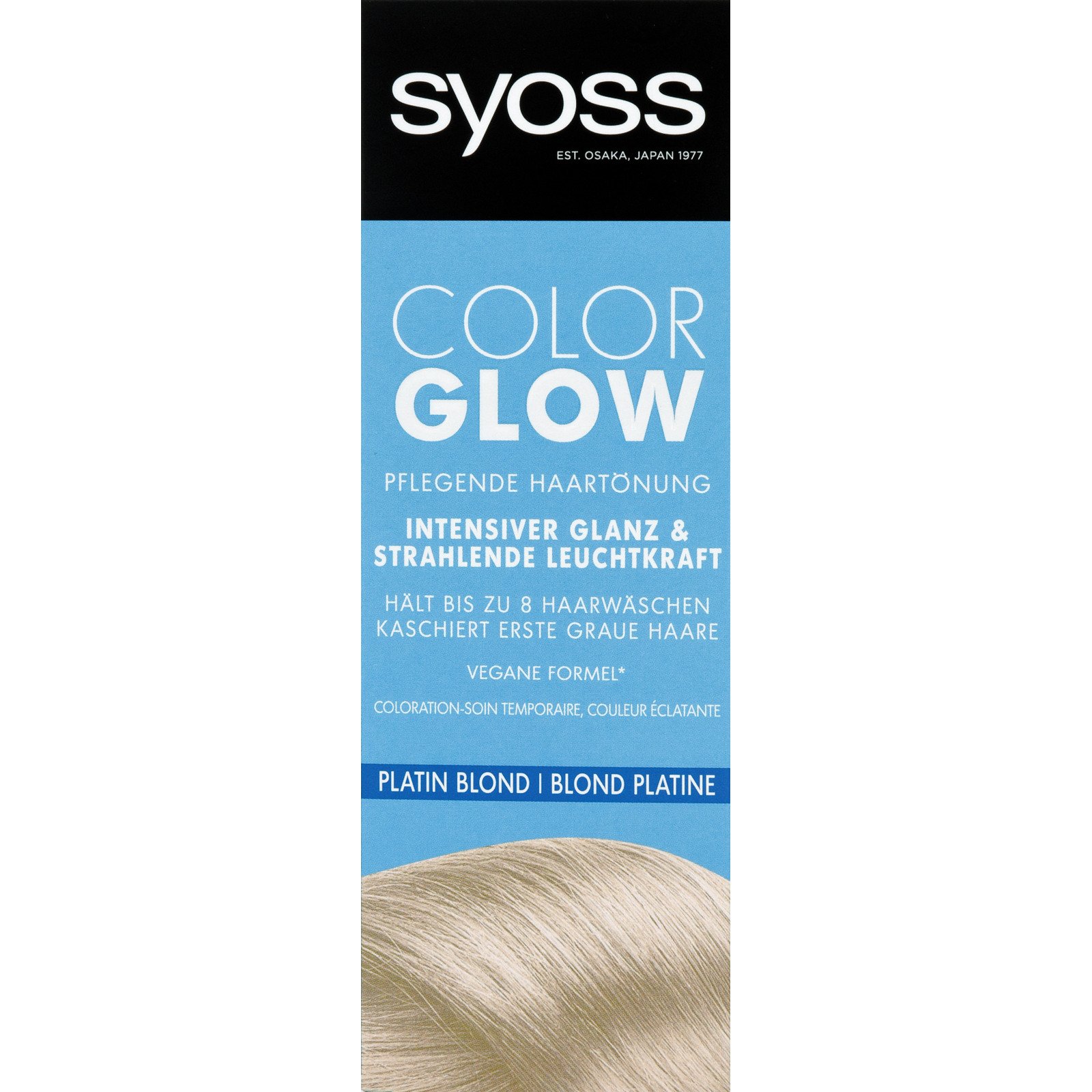Syoss Color Glow Haartönung Platin Blond 100ml