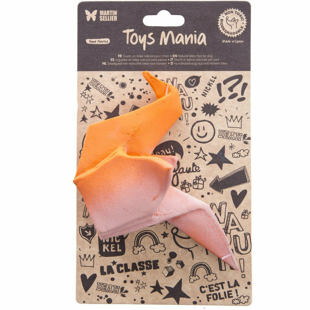 Cocotte sonore pour chiens jouet en latex naturel