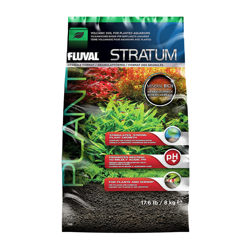 Fluval Stratum Substraat 8 kg | Bodembedekking