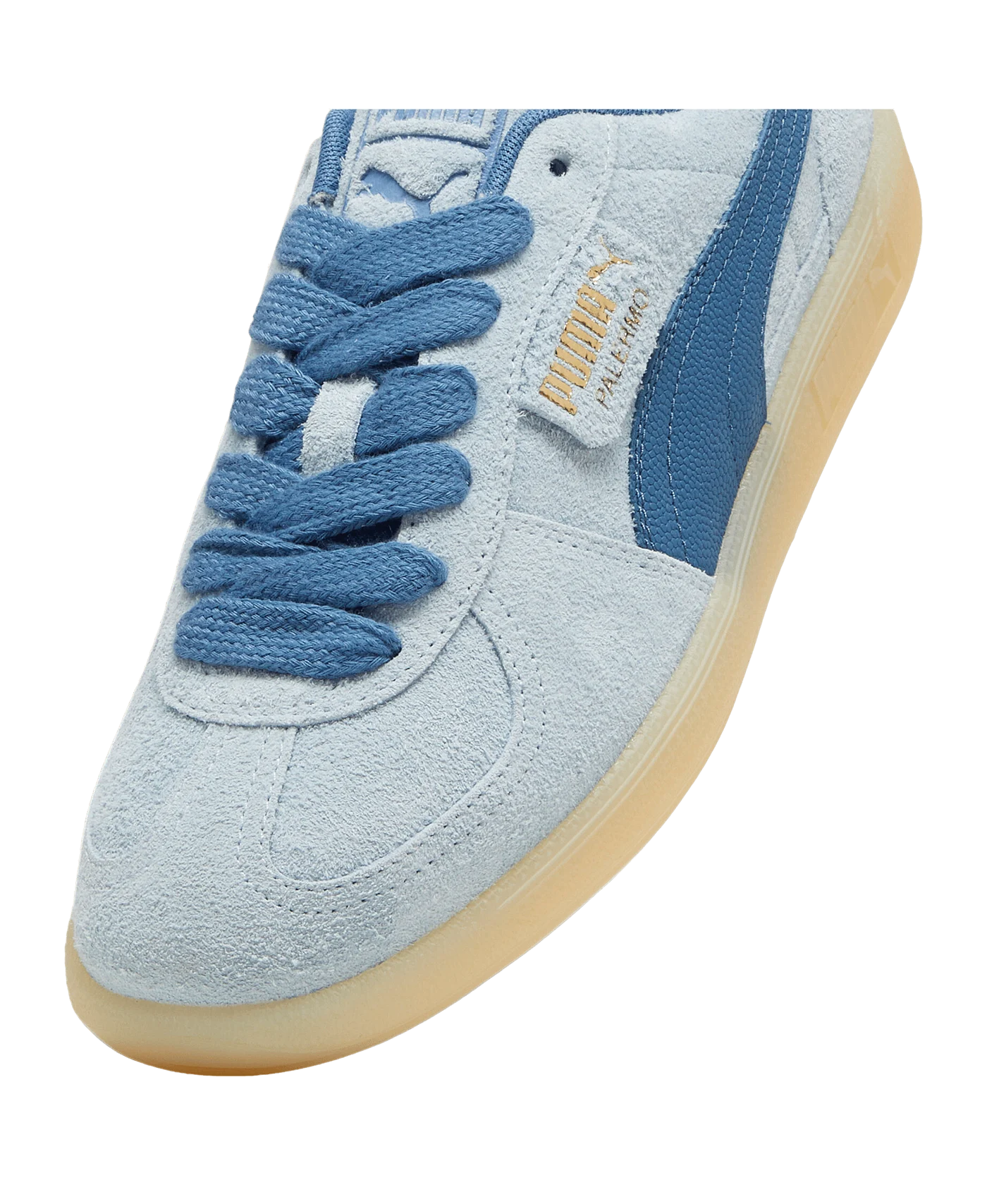PUMA Palermo Hairy Sneaker Blau F03