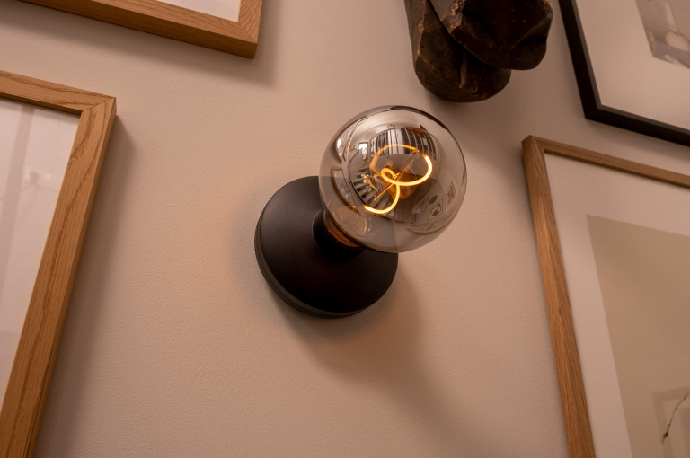 Humble Bee wandlamp oplaadbaar zwart opaal