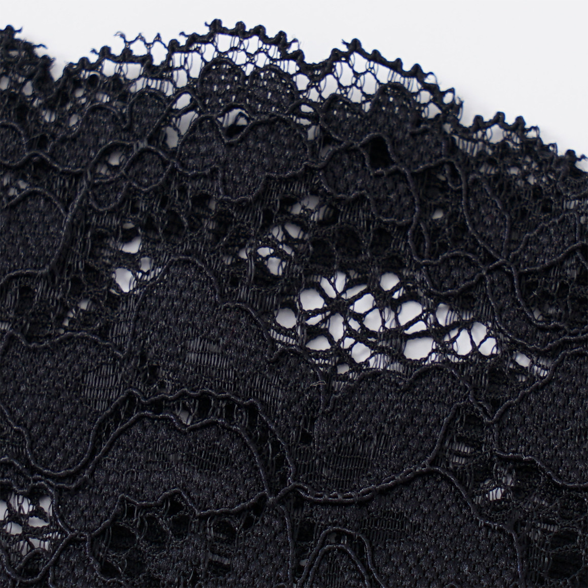 Gina Benotti 3 Damen Strings mit Spitze schwarz