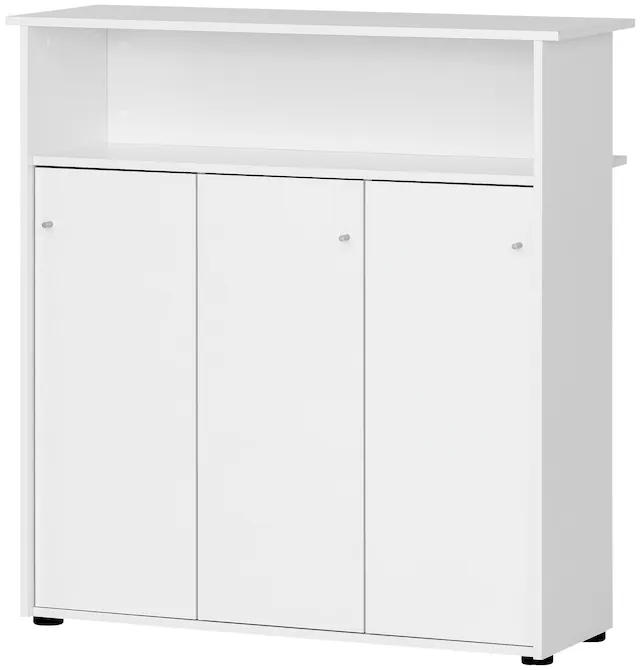 Schildmeyer Empfangstheke »Serie 400« Breite 107 cm, Empfangstresen, Empfangstisch, Messetresen