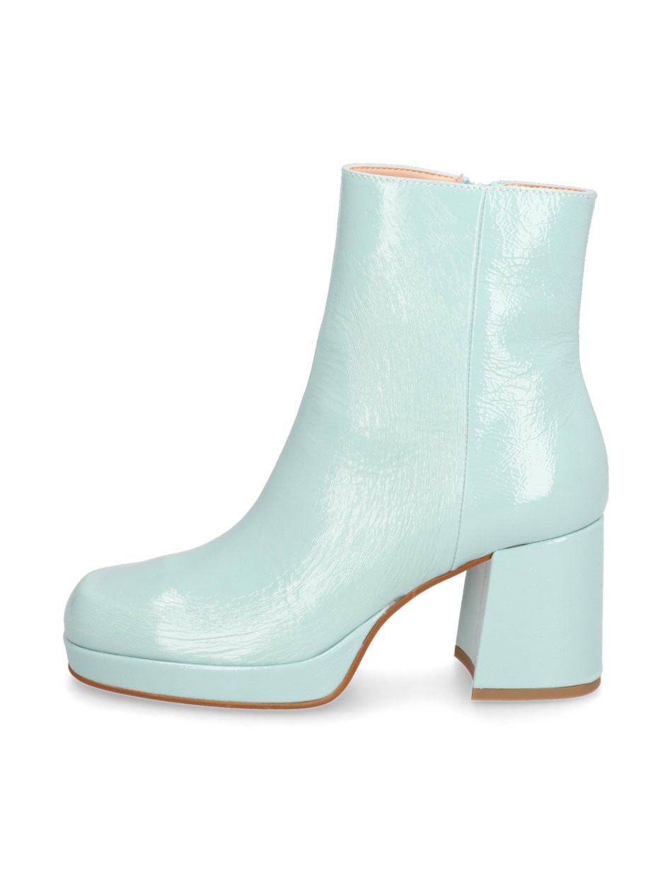 Lackleder Stiefelette