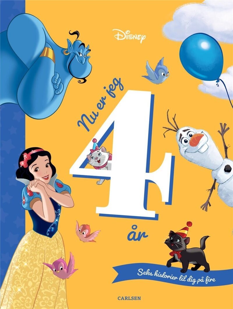Nu Er Jeg 4 År - Disney - Bog