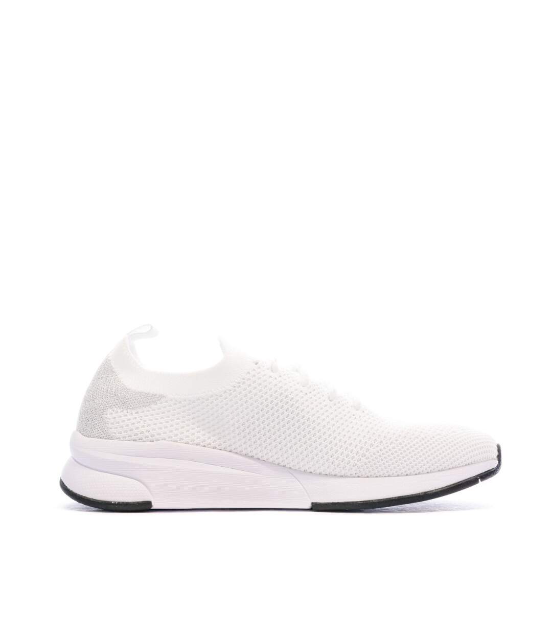 Baskets Blanche/Argent Femme TBS Calinee