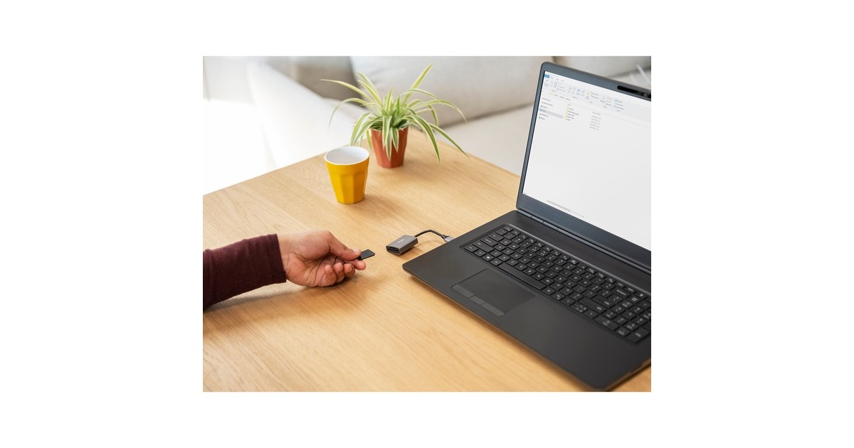 TrustDalyx Snelle USB-kaartlezer van aluminium  (Aluminium)