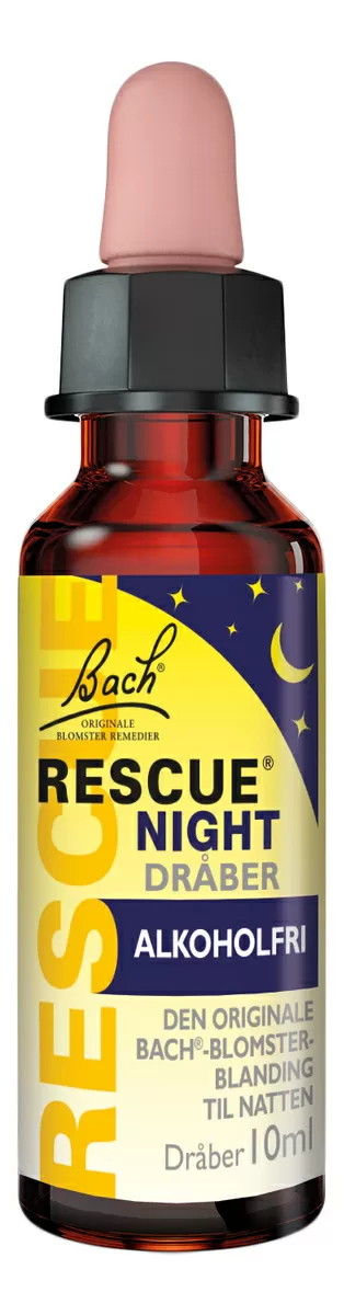 Bach Rescue Night Dråber - 10 ml.