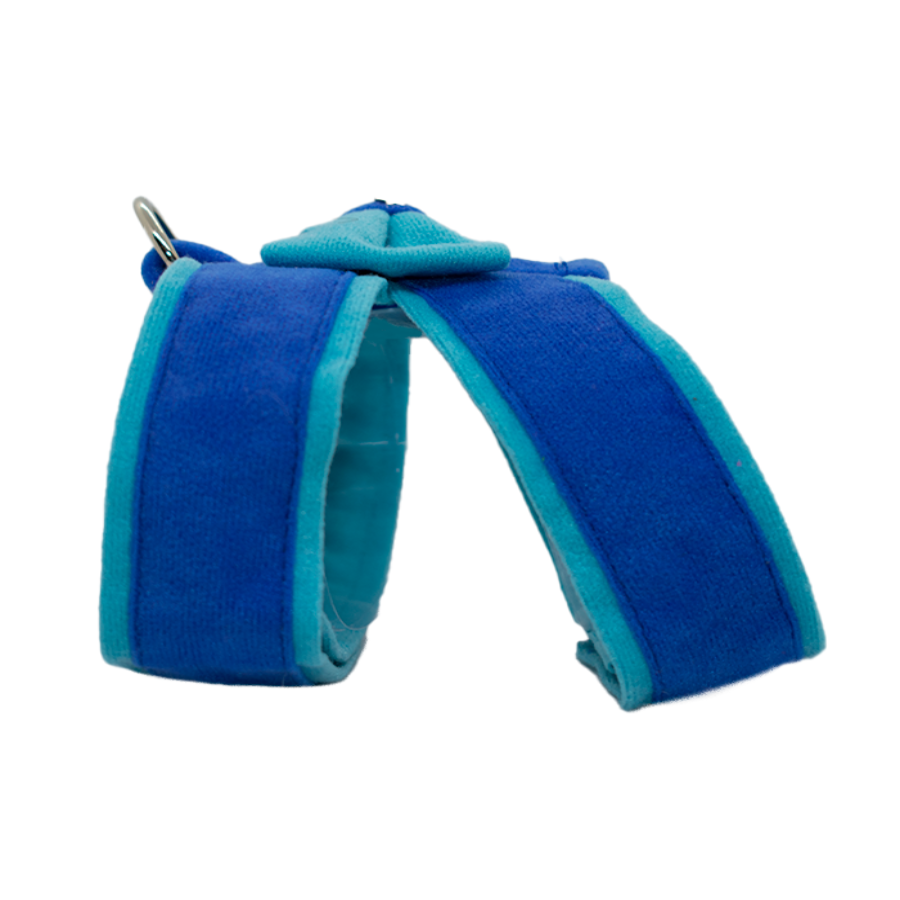 Coleira Ideal Pets Fun Colors para Cães, Azul e Turquesa