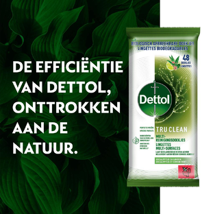 Dettol Tru Clean Eucalyptus & Lime Doekjes 48ST
