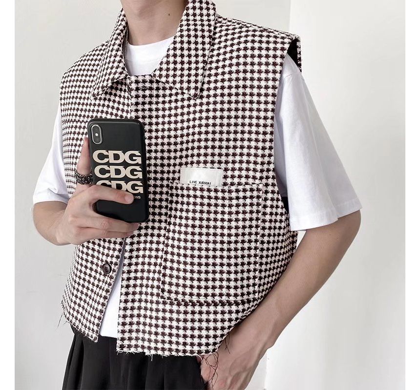 Dukakis - Pied-de-poule vest
