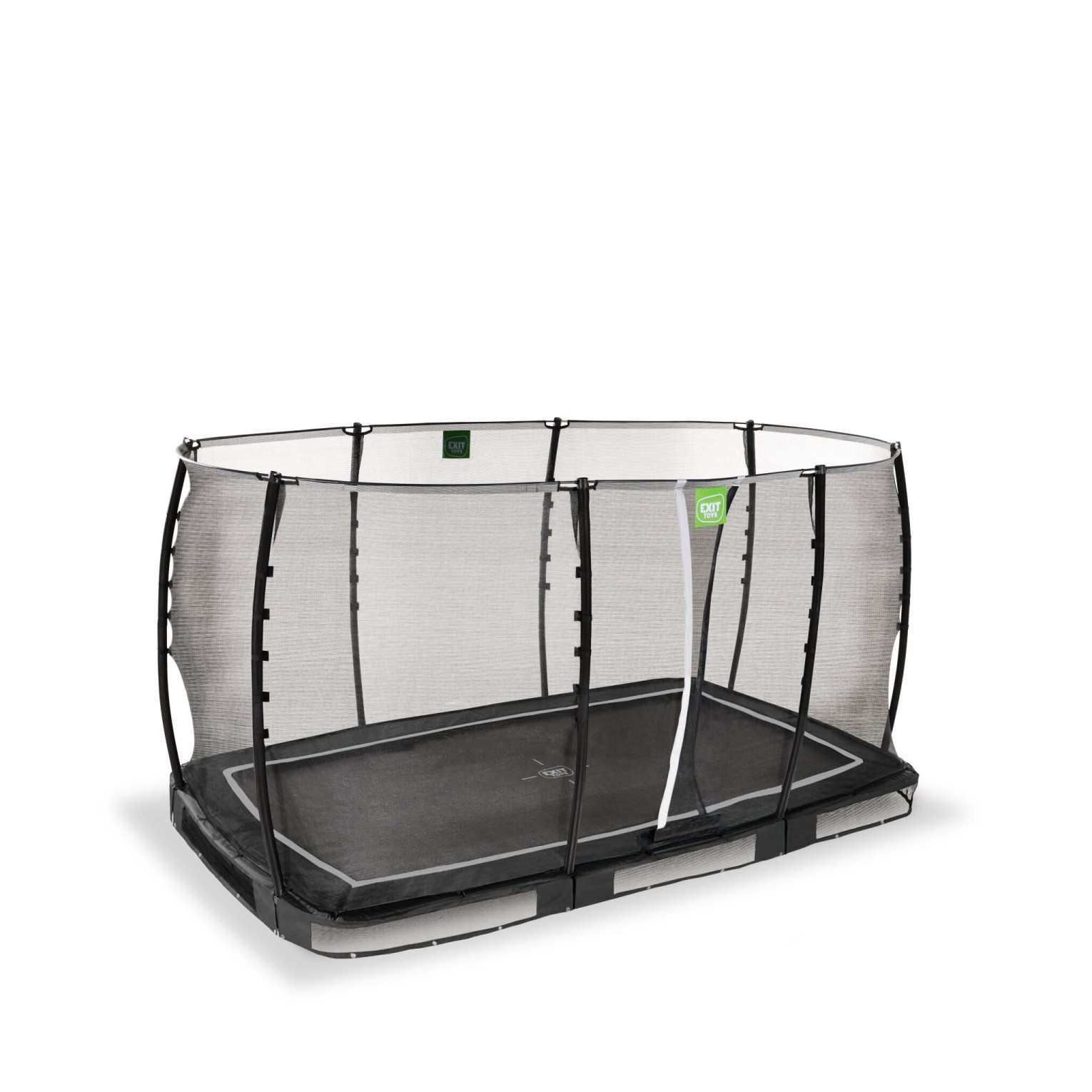 EXIT Allure Classic inground trampoline 214x366cm - zwart