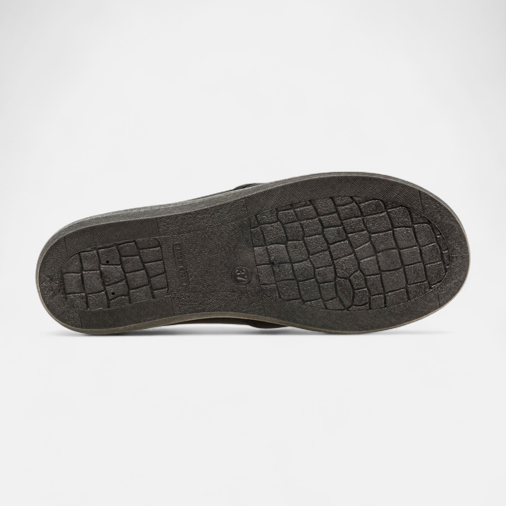 Pantoufles pieds sensibles Femme noir